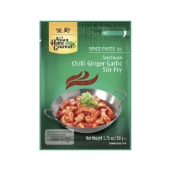 Salsa para saltear con jengibre y chile estilo Sichuan - 50 g