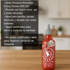 Salsa Sriracha Ahumada - 455ml