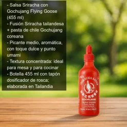 Salsa Sriracha con Gochujang - 455 ml