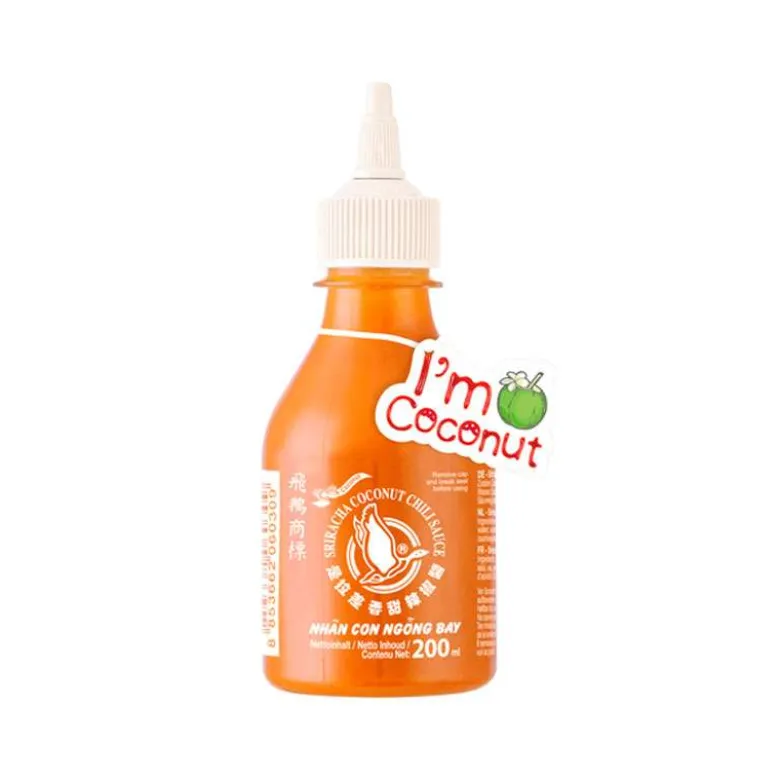 Salsa Sriracha con leche de coco - 200 ml