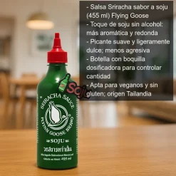 Salsa Sriracha sabor a soju - 455 ml