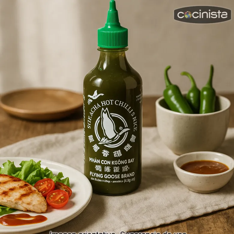 Salsa Sriracha Verde - 455ml