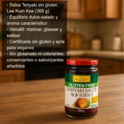 Salsa Teriyaki sin gluten - 368 g