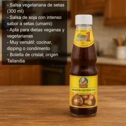 Salsa vegetariana de setas - 300 ml