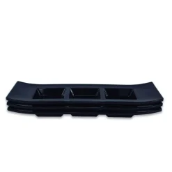 Salsera con 3 cuencos - 29x8,7x4 cm - 3 uds