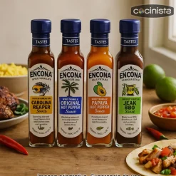 Selección de salsas Encona