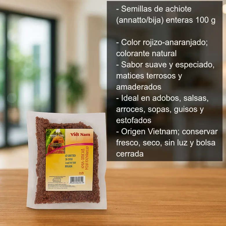 Semillas de achiote - 100g