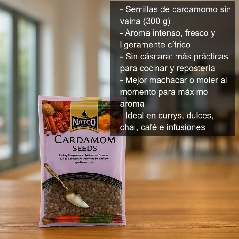 Semillas de cardamomo - 300 g
