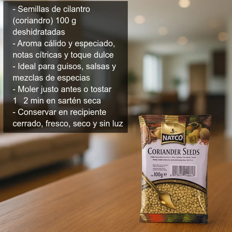 Semillas de cilantro (coriandro) - 100 g