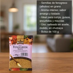 Semillas de fenogreco - 100 g