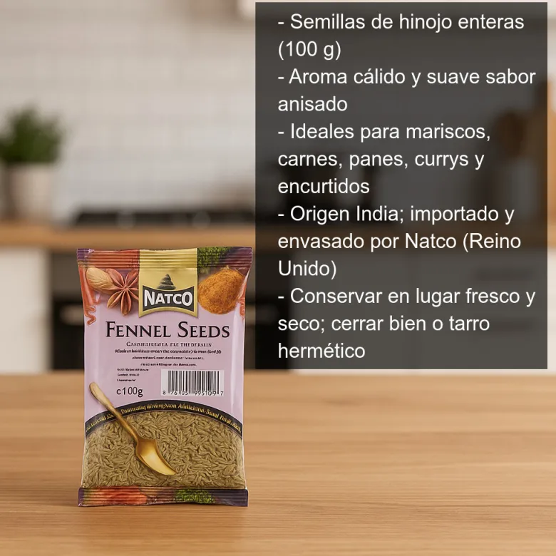 Semillas de hinojo - 100 g