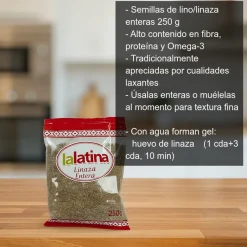 Semillas de linaza enteras - 250g