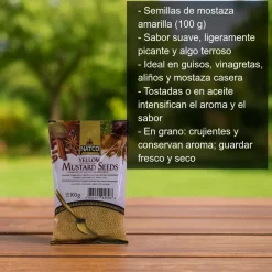 Semillas de mostaza amarilla - 100g