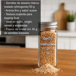Semillas de sésamo blanco Shirogoma - 60g