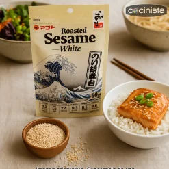 Semillas de sésamo blanco tostado - 60 g