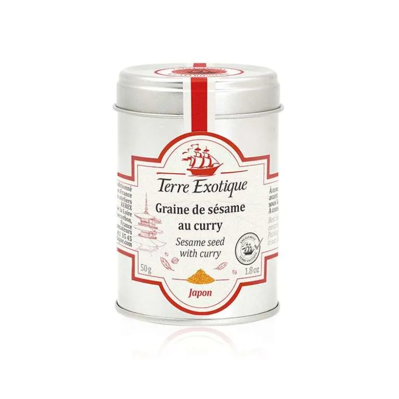Semillas de sésamo con aroma a Curry - 50 g