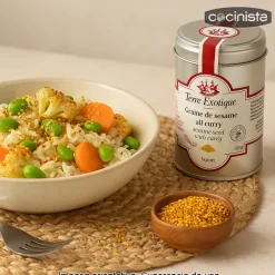 Semillas de sésamo con aroma a Curry - 50 g