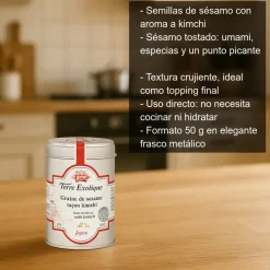 Semillas de sésamo con aroma a Kimchi - 50 g