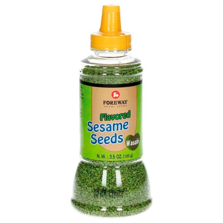 Semillas de sésamo con sabor a wasabi - 100g