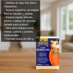 Semolina (sémola de trigo) fina - 500 g