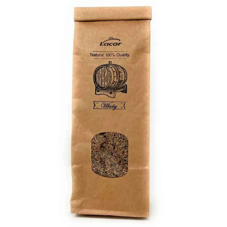 Serrín de barril de Whisky para ahumar - 100g