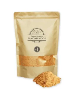 Serrín de madera de almendro para ahumar - 1,5L
