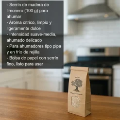 Serrín de madera de limonero - 100g