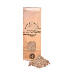 Serrín sin polvo de madera de encina para ahumar - 300 ml