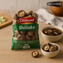 Setas Shiitake deshidratadas - 100 g