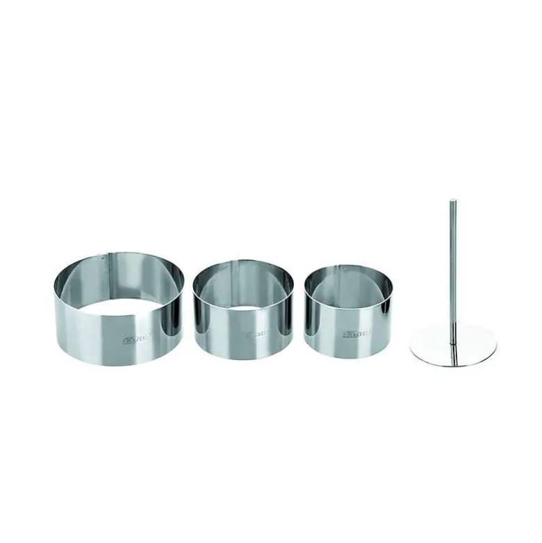 Set de aros emplatadores - 7, 8 y 10 cm