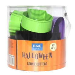 Set de cortadores de galletas Halloween - 12 piezas