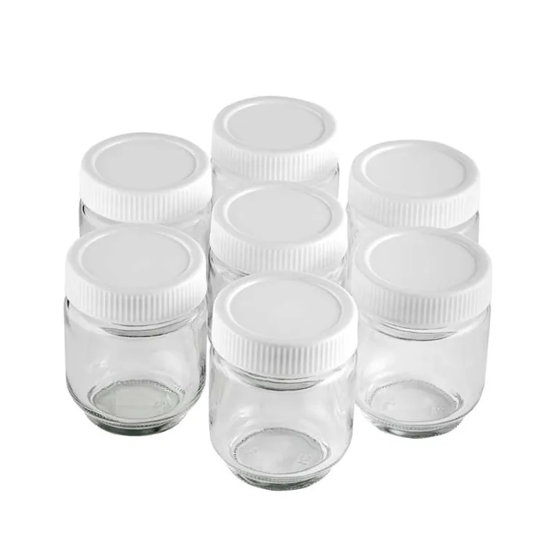 Set de tarros para yogurtera - 7 uds