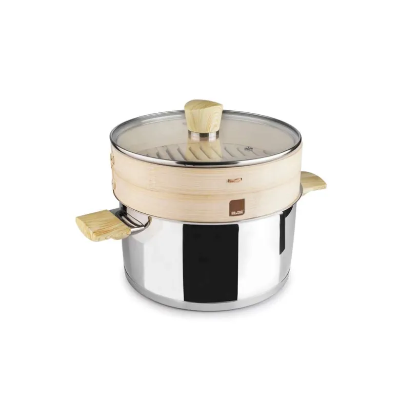 Set Olla + Vaporera Sanna - 22 cm