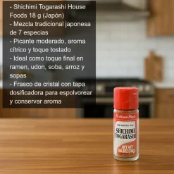 Shichimi (condimento 7 especias) - 18 g