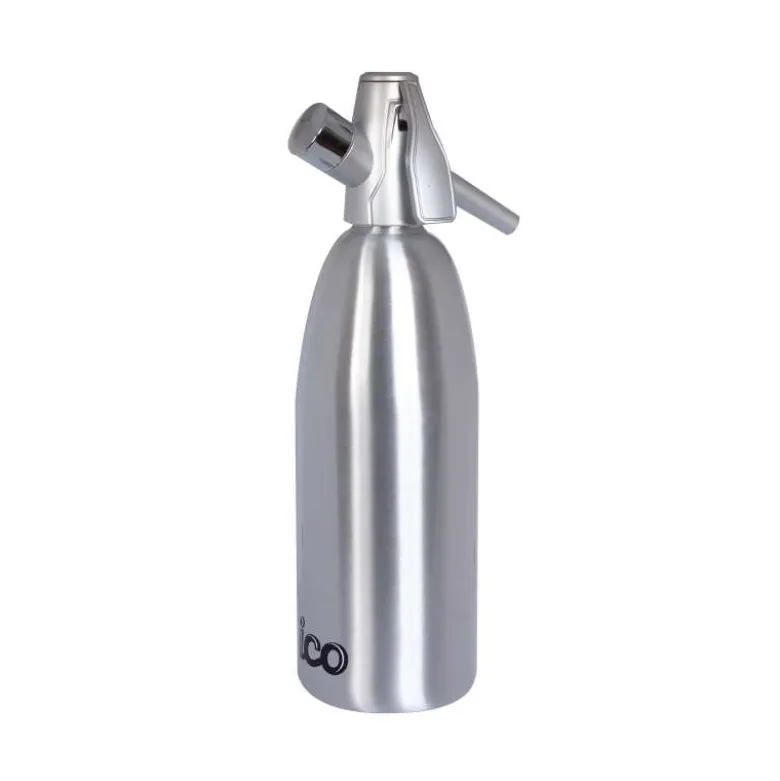 Sifón de soda aluminio - 1 L