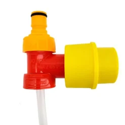 Sistema ball-lock para limpieza de grifos