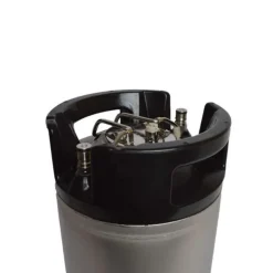 Sistema de barril con grifo y gas