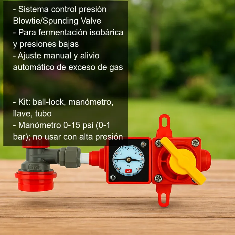 Sistema de control de presión