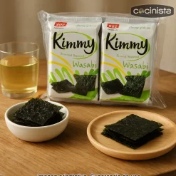 Snack de nori y wasabi - 8 x 2,7g