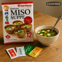 Sopa miso instantánea - 12 raciones