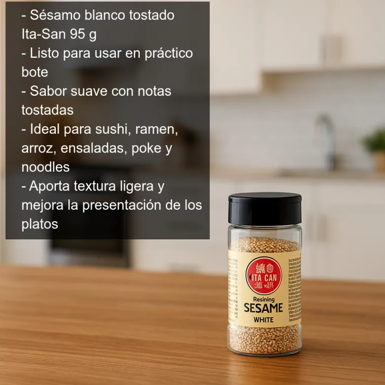 Sésamo blanco tostado - 95g