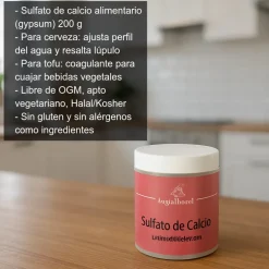 Sulfato de Calcio - 200g