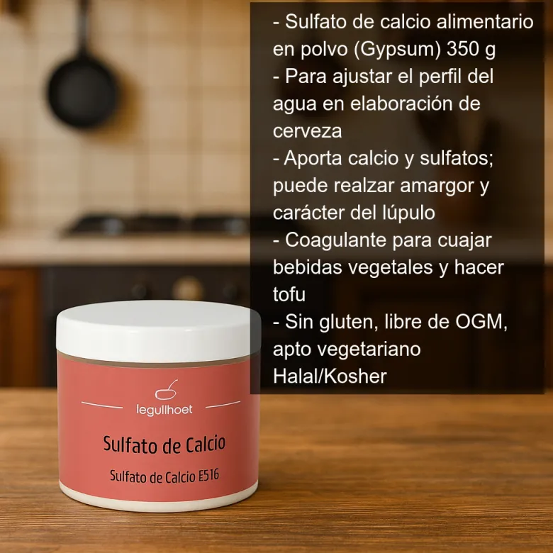 Sulfato de Calcio - 350g