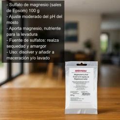 Sulfato de magnesio - 100g