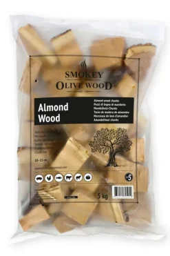 Tacos de madera de Almendro para ahumar - 5 Kg