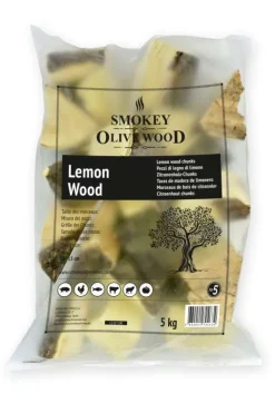 Tacos de madera de limonero para ahumar - 5 Kg
