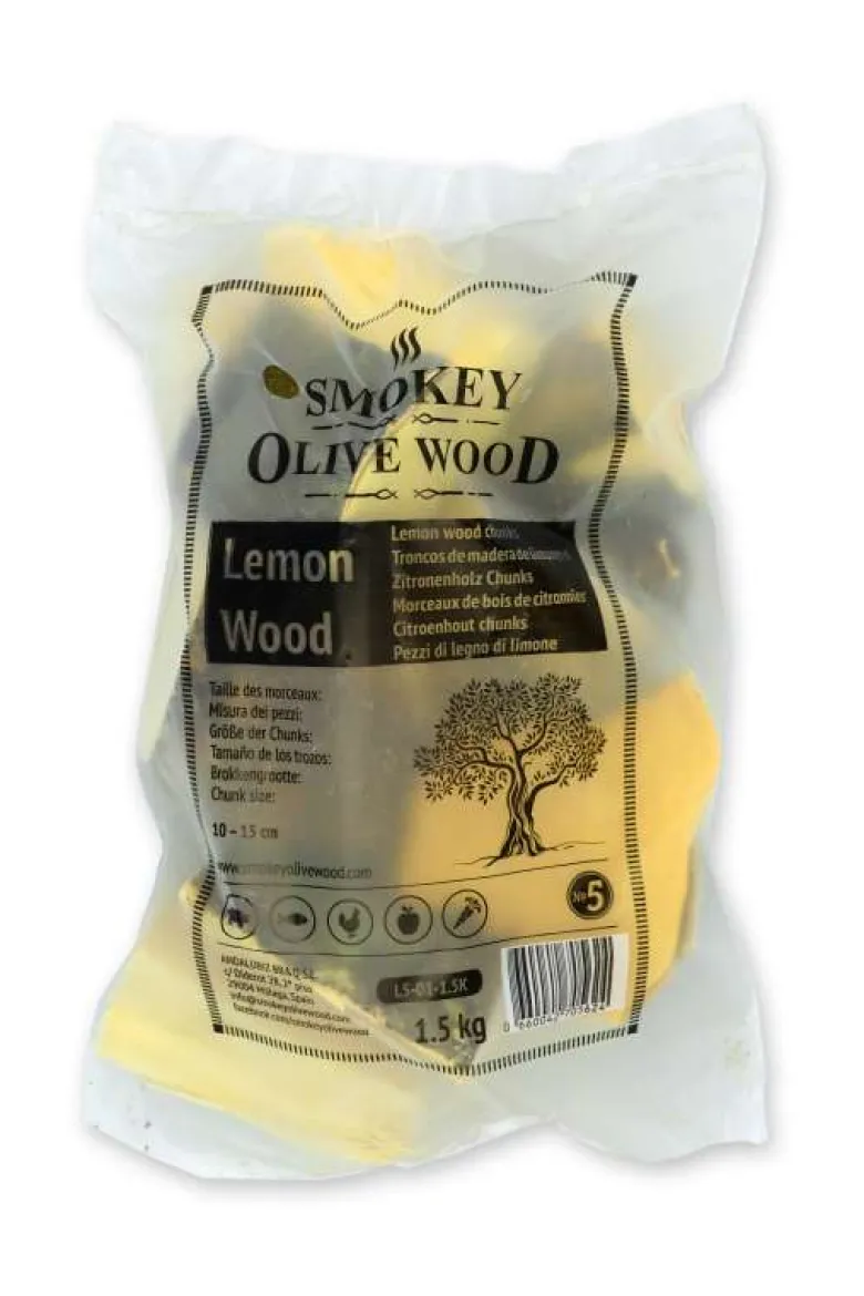 Tacos de madera de limonero para ahumar - 1,5 Kg