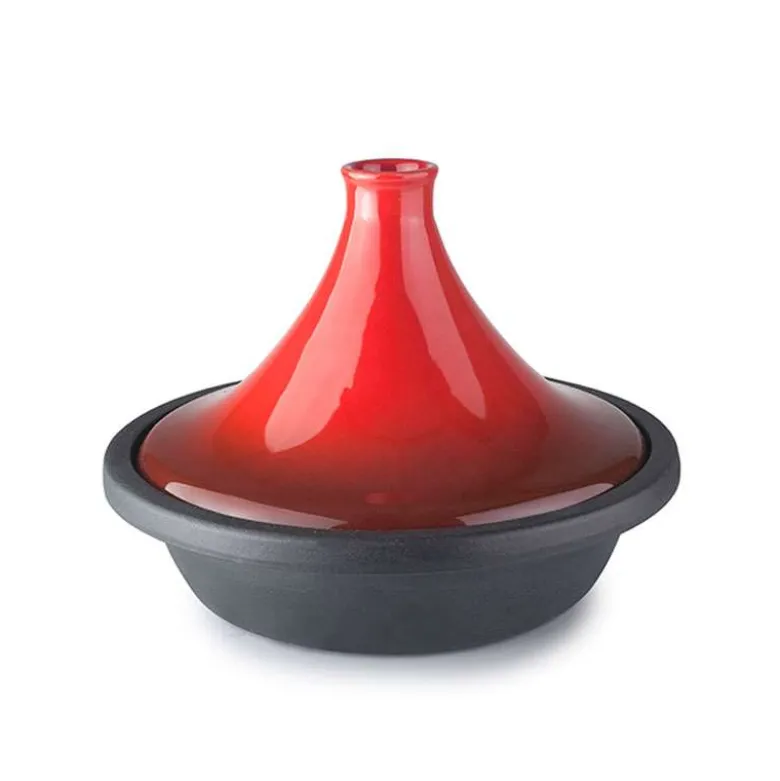 Tajine de hierro fundido y cerámica - 27 cm