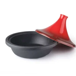 Tajine de hierro fundido y cerámica - 27 cm