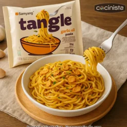 Tallarines instantáneos sabor a aceite de ajo - 100g